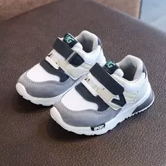 Sapatos de esportes respiráveis para crianças, Sapatos de corrida antiderrapantes, Baby Boots, Solado Macio, Meninos, Meninas, Crianças, Caminhando, Primavera, Outono