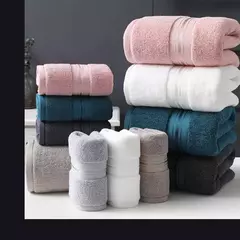 Toalhas de Banho Grandes de Algodão Egípcio, Toalhas Faciais, Super Absorvente, Super Macio, Viagens e Esportes, 90x180 cm, 100% - loja online