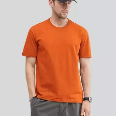 Camiseta de algodão de mangas curtas para homens e mulheres, camiseta masculina, tops simples básicos para meninos e meninas, tamanho grande 5XL, boa qualidade, venda de verão - comprar online