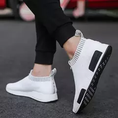 Sapatos de corrida de caminhada para homem sapatos de corrida de tênis de homem de meia 38-47 super leve respirável - comprar online