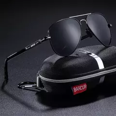 BARCUR-Óculos de sol polarizados para homens, acessórios para óculos, condução, pesca, caminhadas, óculos de sol