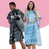 HOTMANGO-Toalha Poncho de Microfibra, Traje Surf Beach, Roupete de Banho com Capuz, Atividades Impermeáveis, Homens e Mulheres Adultos