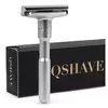 QSHAVE barbeador que vai do suave ao agressivo, níveis 1-6 , com borda dupla para proporcionar um barbear suave e preciso, possui 5 lâminas