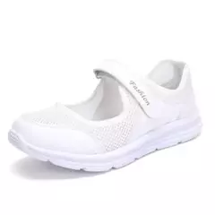 Tênis respirável malha para mulheres, sapatos de verão, vulcanizar, andar, para senhoras - Wolf Magazine