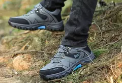 Botas de neve de couro impermeáveis masculinas, super quentes, ao ar livre, caminhadas, trabalho, sapatos de viagem, inverno, tamanho 39-47 na internet