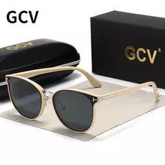 GCV-Óculos Polarizados Cat Eye para Mulheres, Óculos de Sol Femininos, Moldura Ultraleve, Festa de Turismo, Lazer, Moda Feminina, 2021 - loja online
