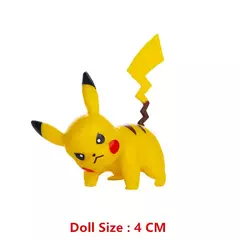 Pokemon 4-13cm novos desenhos animados filme anime figura pikachu mewtwo charmander blastoise gurado pet ação modelo brinquedo presentes - comprar online