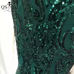 Vestidos de lantejoulas de um ombro, vestido longo do baile da sereia, elegante - loja online