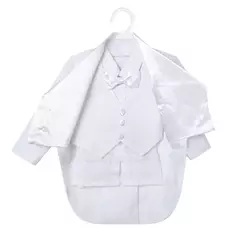 Conjunto de terno bebê menino clássico, conjunto com 5 peças 3345, roupa para festa de casamento, bebê menino na internet
