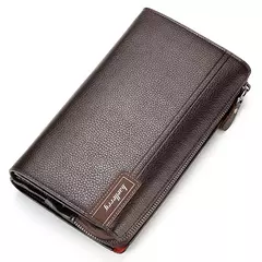 Baellery homens bolsa de embreagem grande capacidade carteiras de bolso do telefone celular passcard bolso de alta qualidade multifuncional carteira para homem na internet
