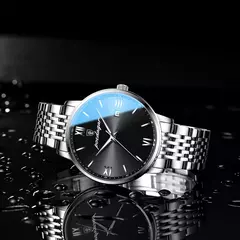 Relógio de quartzo impermeável de luxo masculino, relógios esportivos masculinos, relógio de pulso casual, data relógio, marca superior, 30m, 2024 na internet