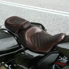 Motorista da motocicleta e passageiro Pillion Seat, Harley Touring Electra Glide, FLHT, FLHTCU 2009-2022 - comprar online