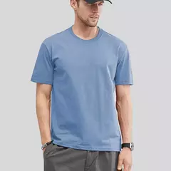 Camiseta de algodão de mangas curtas para homens e mulheres, camiseta masculina, tops simples básicos para meninos e meninas, tamanho grande 5XL, boa qualidade, venda de verão - loja online
