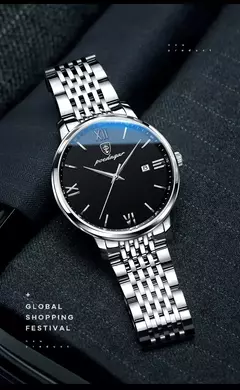 Relógio de quartzo impermeável de luxo masculino, relógios esportivos masculinos, relógio de pulso casual, data relógio, marca superior, 30m, 2024 - loja online