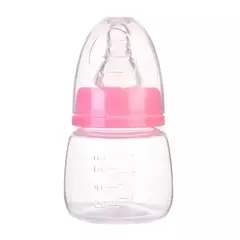 Imagem do Mini mamadeira portátil recém-nascida, BPA Free, Safe Infant Nursing Nipple Care, Garrafas De Leite De Suco De Frutas, 60ml