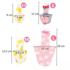 Fralda de papagaio com gravata borboleta, fofa, colorida, fruta, floral, cockatiel, pombos, pequeno, médio, grande, animais de estimação, pássaros, roupa de vôo, lavável - loja online