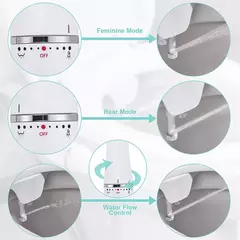 SAMODRA-Bidé Sanitário Ultra-Slim, Acessório Do Assento Sanitário, Entrada De Latão, Pressão De Água Ajustável, Chuveiro Higiênico Do Banheiro - Wolf Magazine