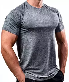 Treino de secagem rápida masculino com camisetas, camisas esportivas masculinas, tops de compressão, roupas de ginástica respirável, corredor, 2021