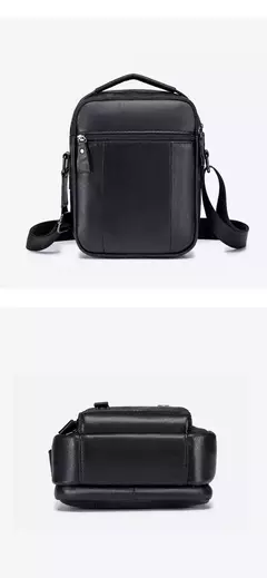 Marca 100% de couro genuíno dos homens sacos ombro saco do mensageiro para home - loja online