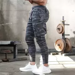 2023 novas calças masculinas moletom homem ginásios treino de fitness calças esportivas masculino correndo magro calças de pista treinamento basculador - comprar online