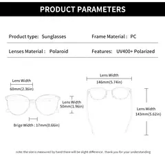 GCV-Óculos Polarizados Cat Eye para Mulheres, Óculos de Sol Femininos, Moldura Ultraleve, Festa de Turismo, Lazer, Moda Feminina, 2021 - comprar online