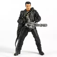 NECA Terminator 2: Dia do Julgamento T-800 Arnold Schwarzenegger Figura de ação em PVC brinquedo modelo colecionável 7 "18 cm