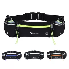 Imagem do Marathon Trail Running Waist Pack para homens e mulheres, bolsa de cintura para telefone, garrafa de água, mochila esportiva, fitness, bolso duplo, cinto de corrida