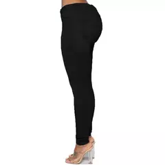 Mulheres de cintura alta estiramento lápis skinny jeans, calças jeans, plus size, XS-6XL - comprar online