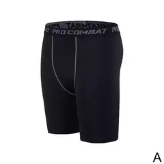 Leggings de compressão elástica para homens, calças justas esportivas, calças de secagem rápida, treinamento de corrida, shorts elásticos, plus size - Wolf Magazine