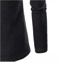 Casaco masculino de malha com punho clássico, suéter para homens de outono e inverno - loja online