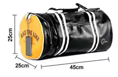 Saco de ginástica esportiva com bolso para homens e mulheres, Bolsas de ombro com sapatos, Fitness Training, bolsa de viagem de couro impermeável - comprar online