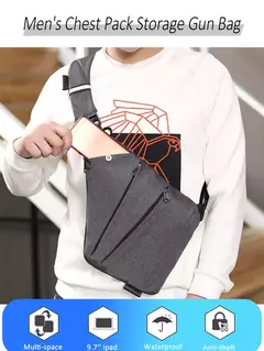 Multifunction peito sacos anti roubo único crossobdy sacos para homens à prova dwaterproof água masculino corpo cruz saco do mensageiro fanny pacote sac na internet