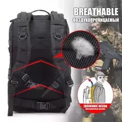 Mochila de Nylon impermeável, 30L, 50L, 1000D, mochilas ao ar livre, esportes táticos, camping, caminhadas, trekking, pesca, saco de caça