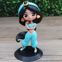Q posket bonito olhos grandes rapunzel jenny sereia princesa pvc anime bonecas colecionáveis q versão modelo brinquedo presente de aniversário - Wolf Magazine