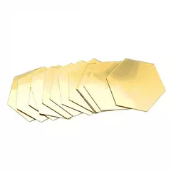 Hexagon 3D Espelho Adesivo de Parede, Sala Adesivos, Decoração do Quarto, Banheiro, Decoração de Casa, Vários tamanhos, DIY TV Fundo