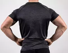 Treino de secagem rápida masculino com camisetas, camisas esportivas masculinas, tops de compressão, roupas de ginástica respirável, corredor, 2021