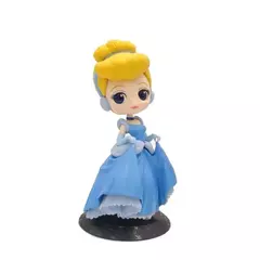 Quente 20 + estilo princesa q posket princesa neve elsa & anna palhaço pvc anime bonecas figuras modelo colecionável brinquedos do miúdo presente - loja online