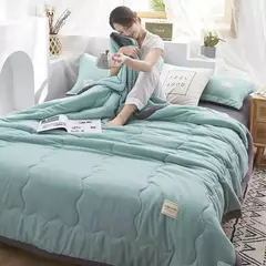 Colcha macia e respirável para estudante, colcha para escritório, sofá, verão - comprar online