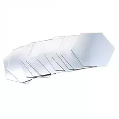 Imagem do Hexagon 3D Espelho Adesivo de Parede, Sala Adesivos, Decoração do Quarto, Banheiro, Decoração de Casa, Vários tamanhos, DIY TV Fundo