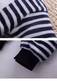 Macacão de flanela macia para bebê recém-nascido, jaqueta infantil para meninas e meninos, macacão de bebê, roupas de primavera e inverno, 0-18 meses - Wolf Magazine