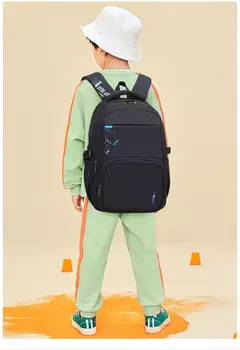 BAIJIAWEI-Mochilas de Nylon Impermeável para Meninos Adolescentes, Mochila Escolar, de Grande Capacidade, Mochilas Oxford, Marca Famosa - comprar online