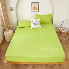1piece 100% Polyeste Egyption Qualidade Cama Cabido Folha Só (sem fronhas) Banda Elástica Em torno da capa do Colchão Fácil Cuidado - comprar online