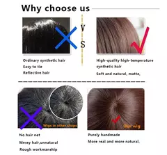 Peruca ondulada longa laranja com Franja para mulheres, Franja sintética de gengibre, aparência natural, adequada para uso diário - loja online