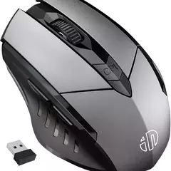Imagem do INPHIC-PM6 Mouse Recarregável Sem Fio, Compatível com Bluetooth, Office Mute, Suporte PC, Laptop, Tablet, Smartphone, Universal, 2.4G