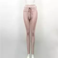 Imagem do Novo verão bandagem calças 2020 9 cores sexy feminina cintura alta lápis calças estiramento moda feminina rua wear