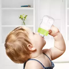 Mini mamadeira portátil recém-nascida, BPA Free, Safe Infant Nursing Nipple Care, Garrafas De Leite De Suco De Frutas, 60ml - Wolf Magazine