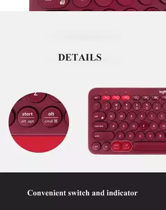 Logitech-k380 teclado bluetooth sem fio multi-dispositivo, ultra-fino, para windows, mac, chrome, ios, android - Wolf Magazine