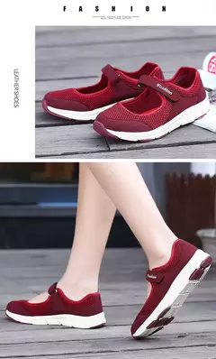 Tênis respirável malha para mulheres, sapatos de verão, vulcanizar, andar, para senhoras - Wolf Magazine