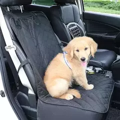 Bolsa de assento para transportar carros de cachorro, cesta à prova d'água, rede dobrável, bolsa para transportar animais de estimação, para cães pequenos, gatos, malha de segurança para viagem na internet