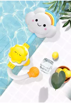 Novos brinquedos de banho para o bebê jogo de água nuvens modelo torneira chuveiro spray de água brinquedo para crianças esguichando sprinkler banheiro crianças presente - Wolf Magazine